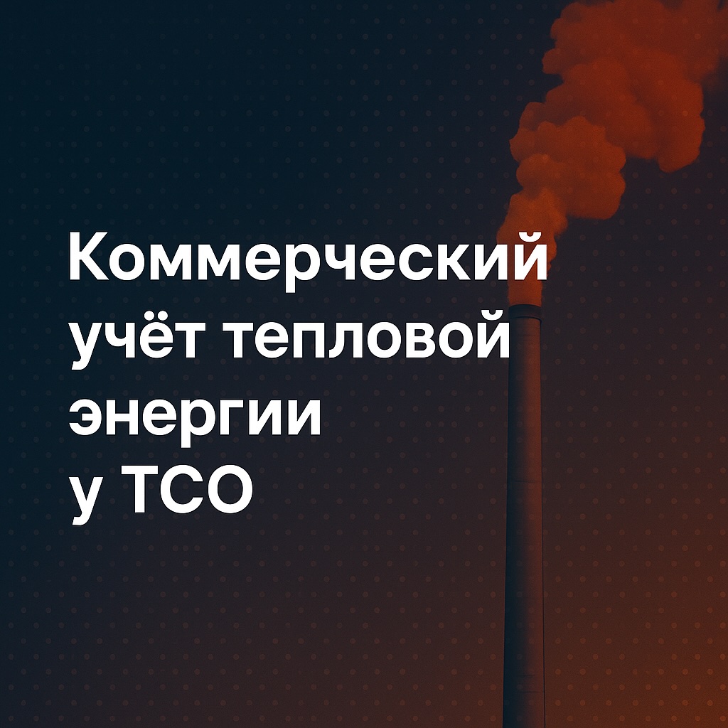 Коммерческий учёт тепловой энергии у ТСО: нормативная база, документы и риски